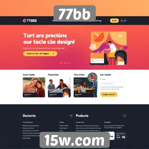 Avaliação do design da interface do site 77bb